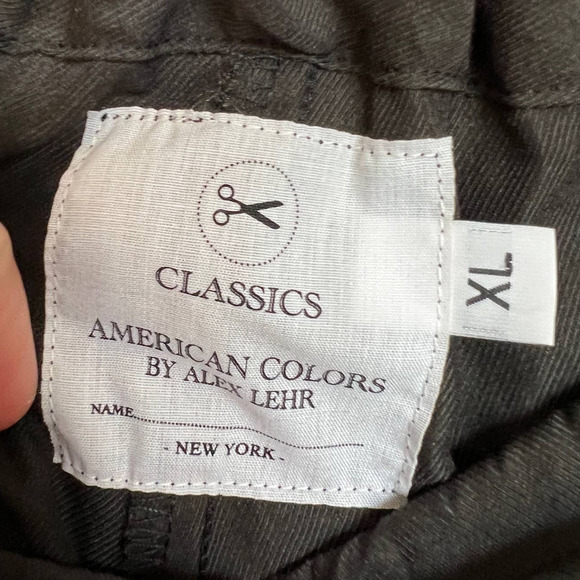 American Colors by Alex Lehr Classics Pull-on Jogger Style Loose Pants in Black - Picture 5 of 5